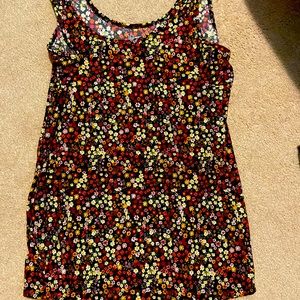 Floral tank top